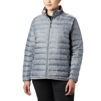 Columbia Lake 22 Down Plus Size, Chamarras Grises Para Mujer | 175068-PFZ